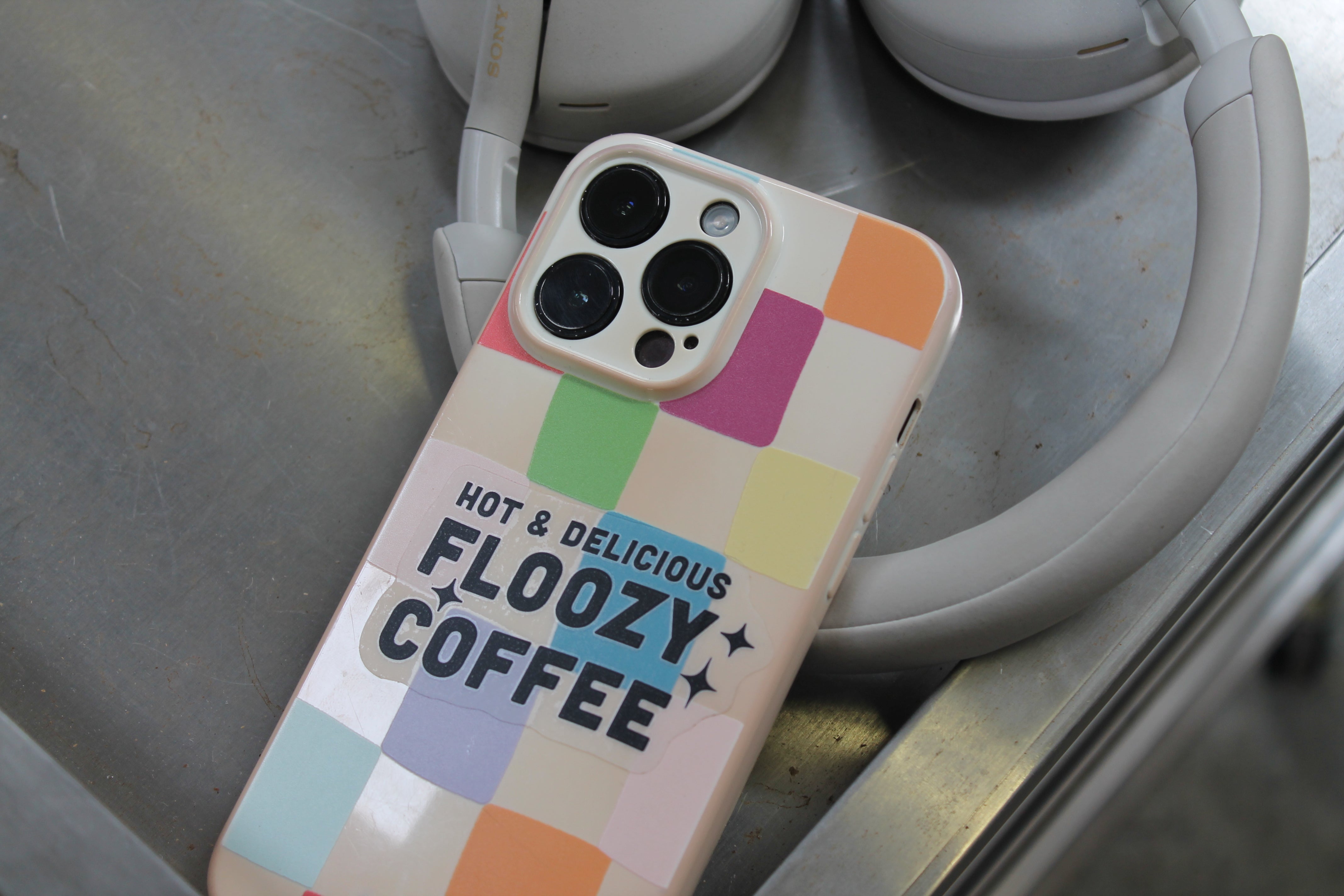 Clear Hot & Delicious Sticker