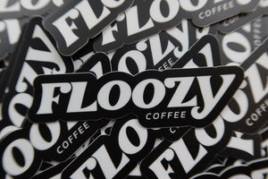 Sticker - Black and White Floozy